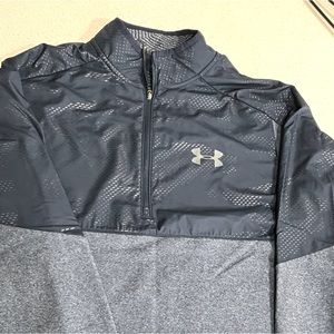 Medium Under Armour Pullover. Blue. Men.